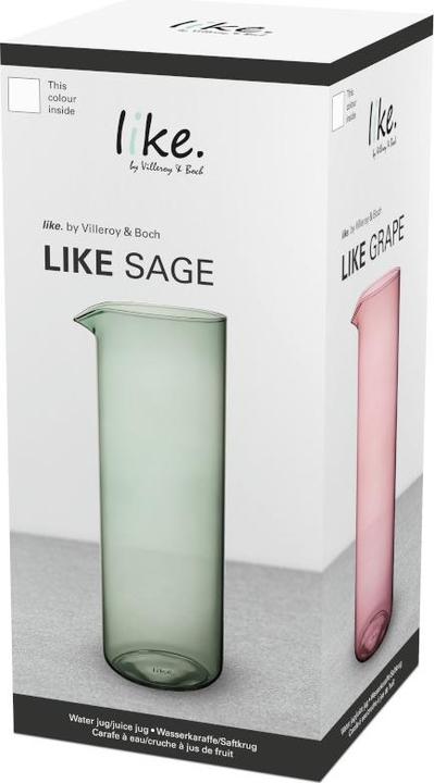 Productafbeelding Like. by Villeroy & Boch Like Sage waterkaraf/sapkan 92x247mm (1 l)