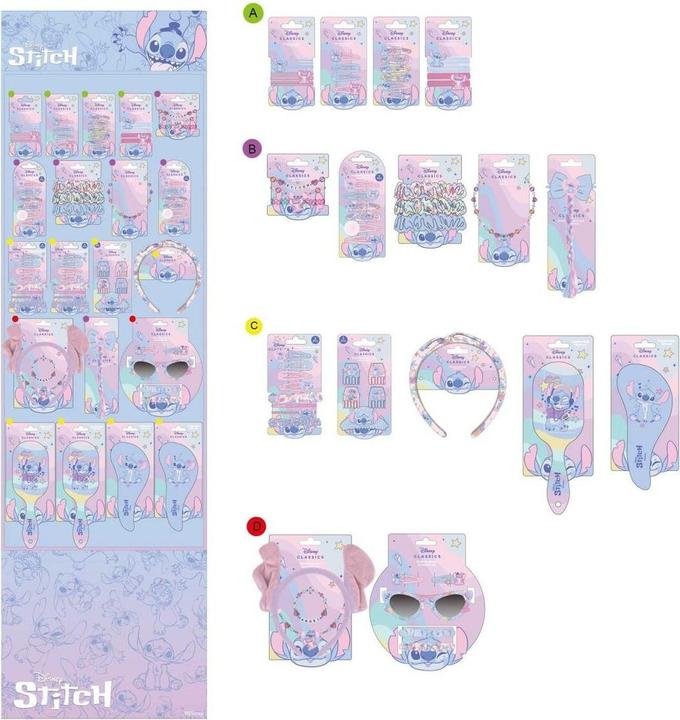 Immagine prodotto Stitch Haarspangen Blau