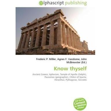 Thumbnail - Know thyself, Sachbücher