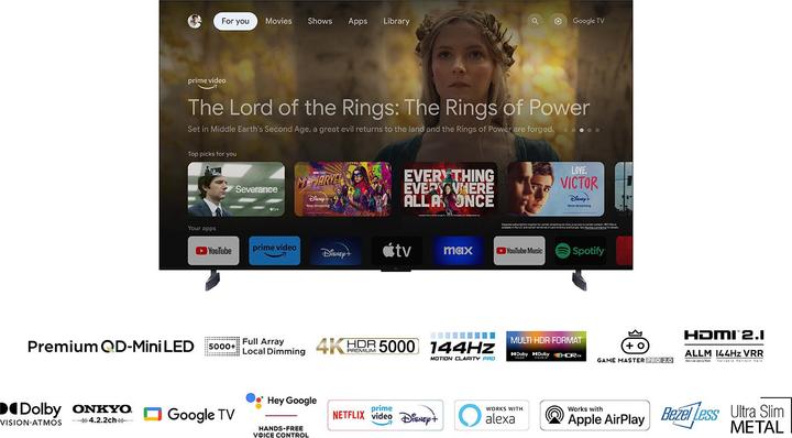 Actual product image TCL 98X955 (98", LED, 4K, 2023)