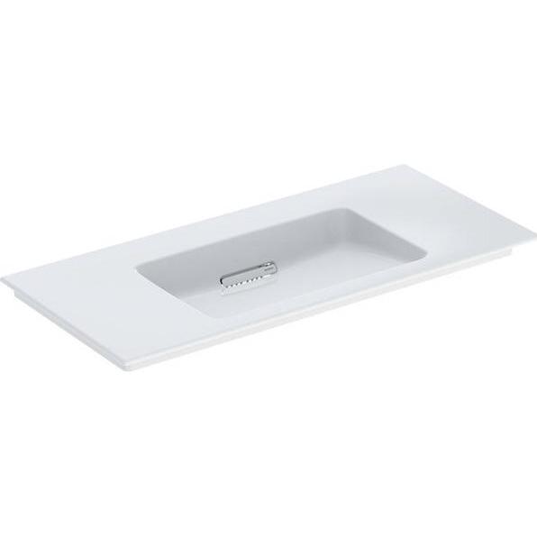 Geberit, Waschbecken, ONE Möbelwaschtisch Abgang horizontal, 105x13x47,5cm, 505.01 (475 mm, 1050 mm)