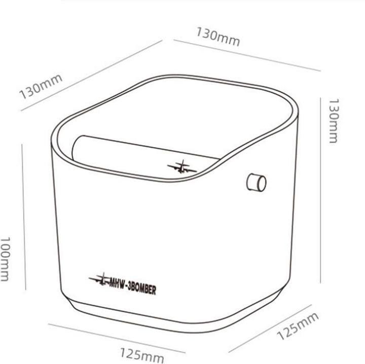 Image du produit MHW 3Bomber Boîte à boutons carrée