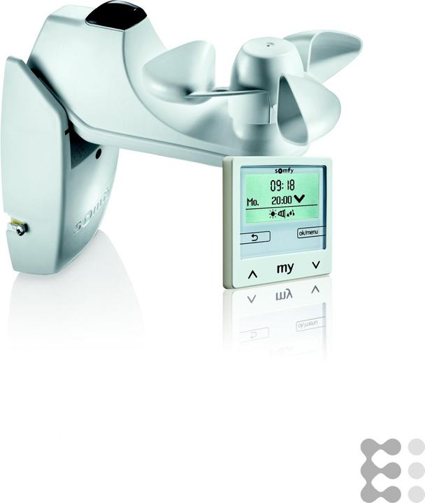 Actual product image somfy 1818317 Soliris Smoove Uno Pure White Kit w.W/S Sensor o.Frame
