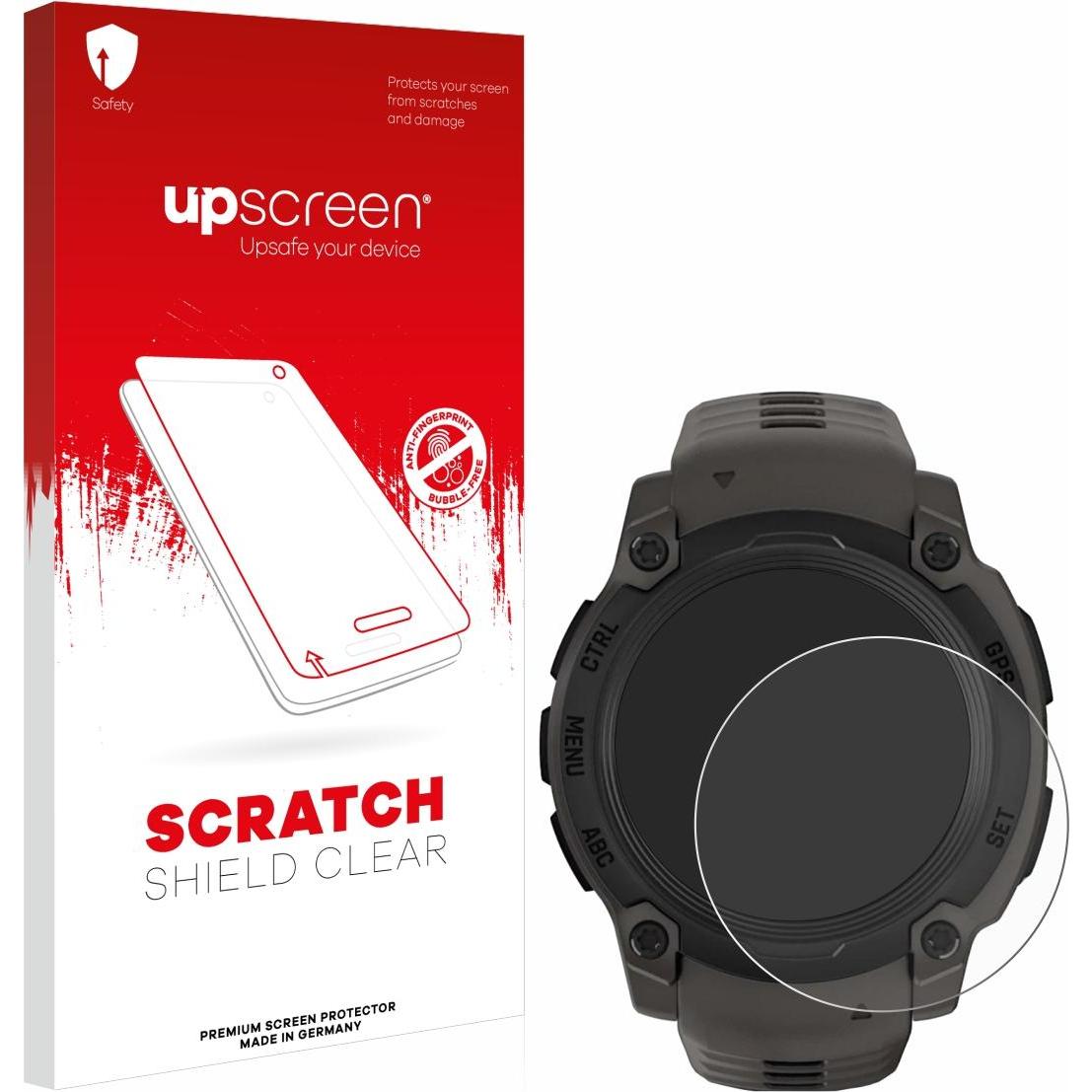 upscreen Schutzfolie Displayschutz Displayschutzfolie Folie Klar Transparent, Smartwatch Schutzfolie, Transparent