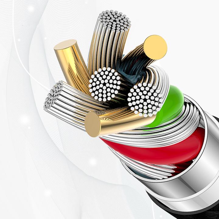 Productafbeelding Dudao L9C Max 240W PD USB-C - USB-C 2m Kabel - Schwarz (2 m, 240 W)