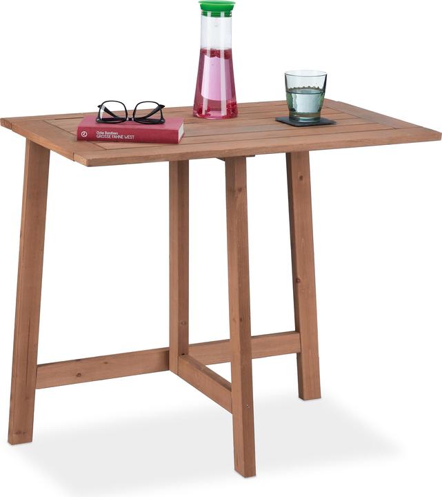 Actual product image Relaxdays Folding table