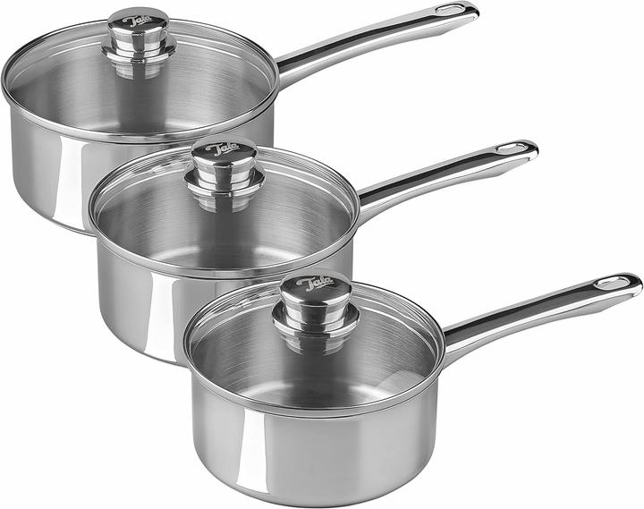 Actual product image Tala Performance Cookware Set with Non-Stick Frying Pan and Lids (Frying pan, Pot, Stainless steel)