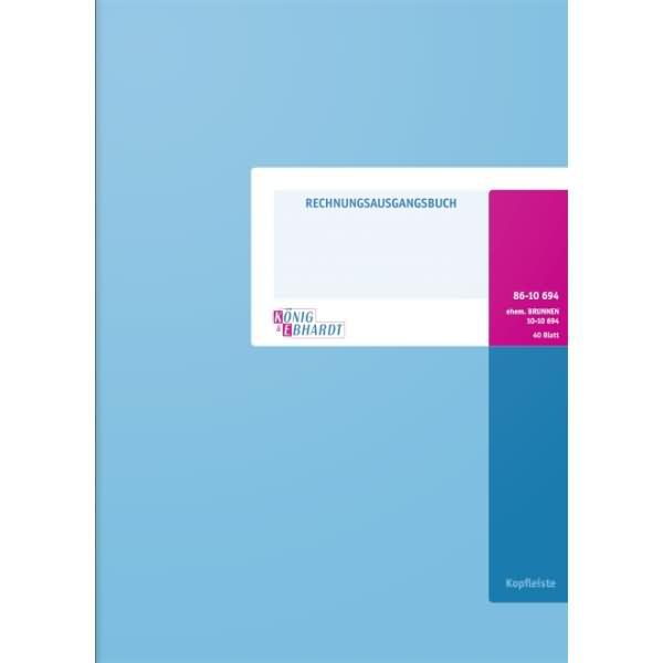 Produktbild König & Ebhardt K™NIG & EBHARDT Rechnungsausgangsbuch fr Bruttoverfahren (40 x)