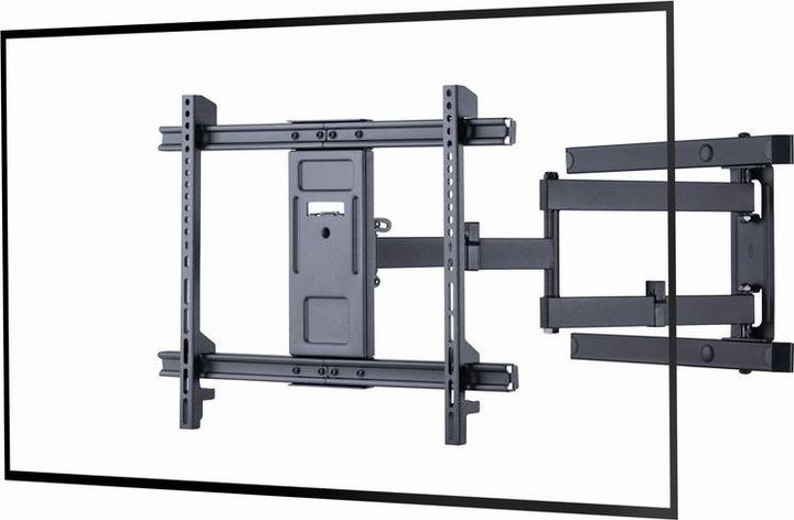 Productafbeelding Gembird Uchwyt ścienny do telewizora - regulowany 37 -80inch do 50kg (Muur, 80", 50 kg)