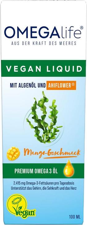 Actual product image Omega-Life Vegan Liquid (Liquid, 100 ml)