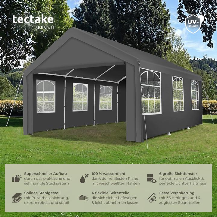Produktbild tectake Garten (600 cm, 400 cm)