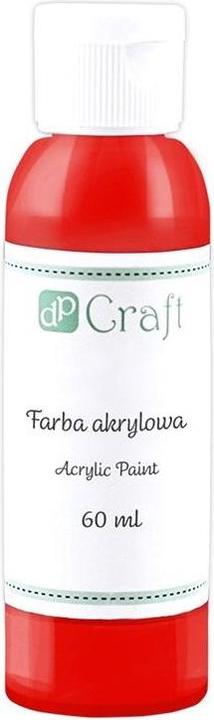 Rote Acrylfarbe