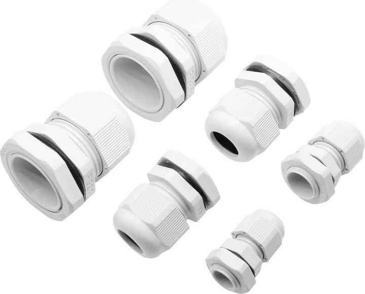 Produktbild Quadrios 2102CA113 Kabelverschraubung Sortiment PA66 Weiss 60 St.