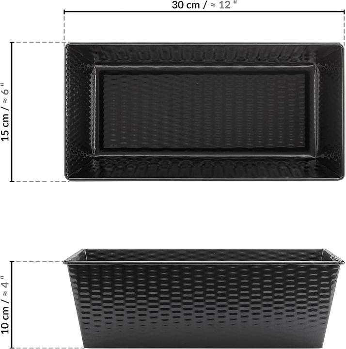 Produktbild Grizzly Sauerteigbeständige Kastenbackform (30 x 15 cm)