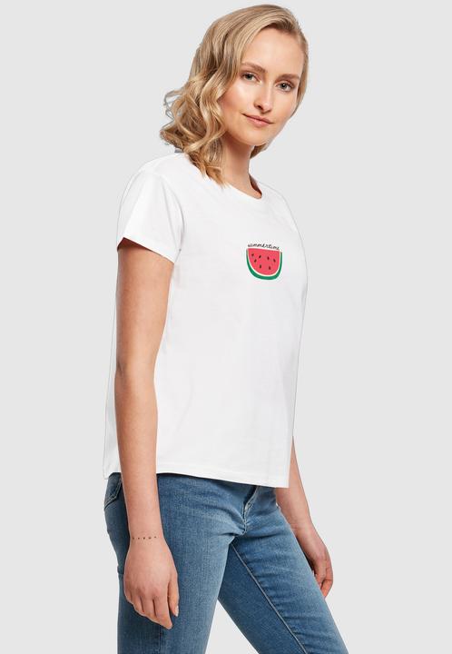 Produktbild Merchcode Ladies Summer - Summertime Box Tee - 118795 (3XL)