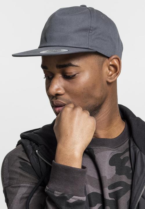 Actual product image Flexfit Unstructured 5-Panel Snapback (One size)