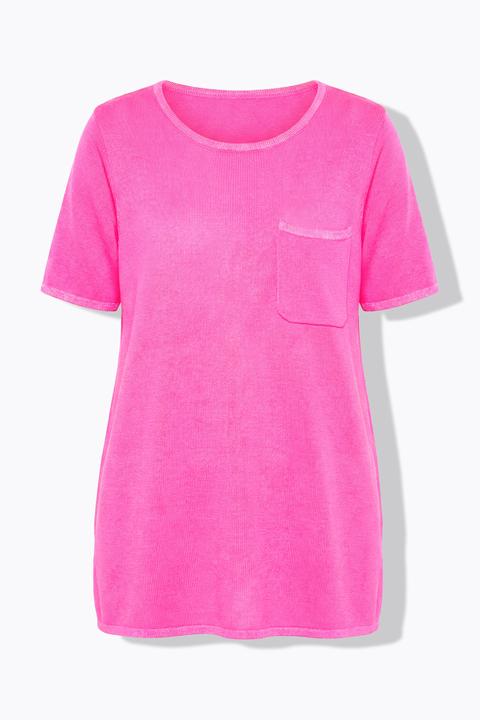 Produktbild Miamoda Strick-Shirt, Komfort Fit, Feinstrick, Glitzernähte (42, 44)