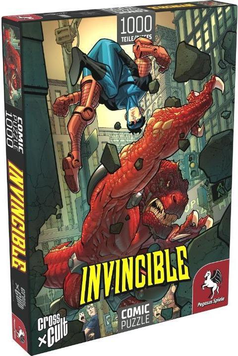 Actual product image 76001G - Invincible (Invincible vs. Dinosaurus), Puzzle, 1.000 Pieces (1000 pieces)