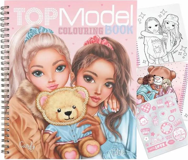 Produktbild Magni Depesche TOPModel Malbuch TEAM TEDDY