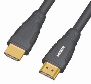 Image du produit PremiumCord Câble HDMI A - HDMI A M/M 1m, connecteurs plaqués or (1 m)