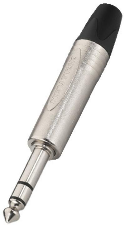 Actual product image Neutrik NP3X, jack plug stereo 6.3mm
