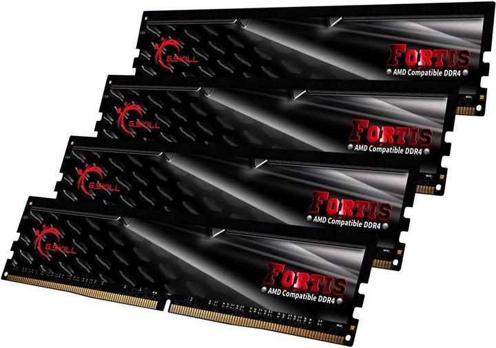 Actual product image G.Skill Fortis (4 x 16GB, 2400 MHz, DDR4-RAM, DIMM)