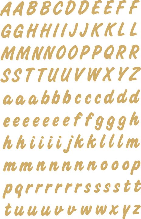Produktbild HERMA Buchstaben Etiketten