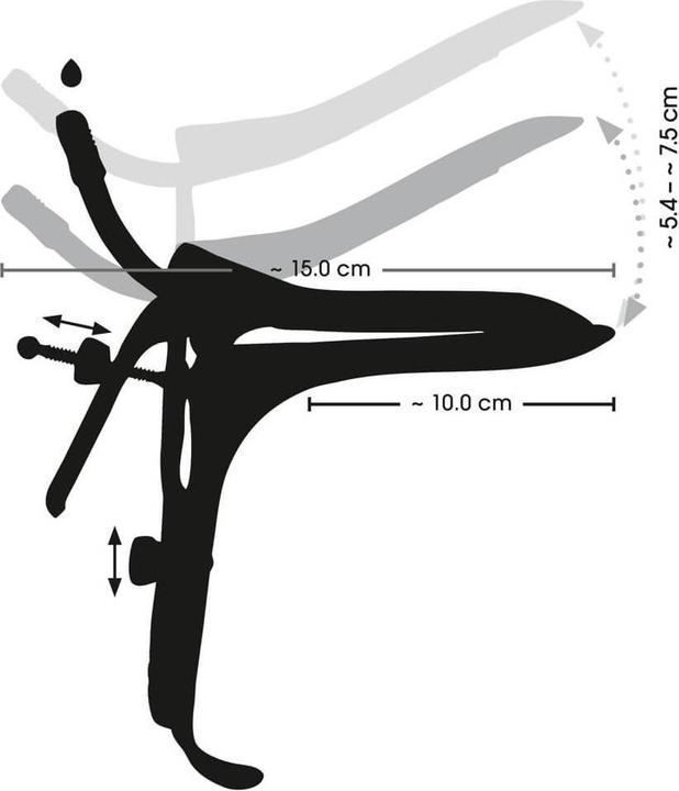 Image du produit Fetish Collection Speculum with Air & Liquid Tube