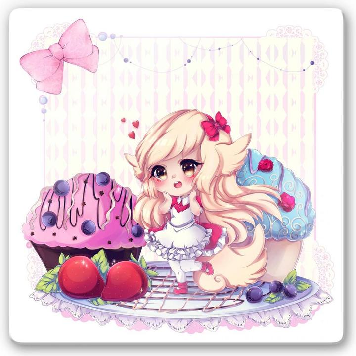 Produktbild Trenddeko La Doll Blanche - Chibi Belle (20 x 20 cm)