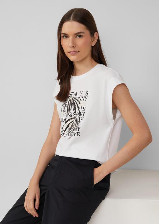 Immagine prodotto S.Oliver T-Shirt T-Shirt im Relaxed Fit mit Folienprint (48)