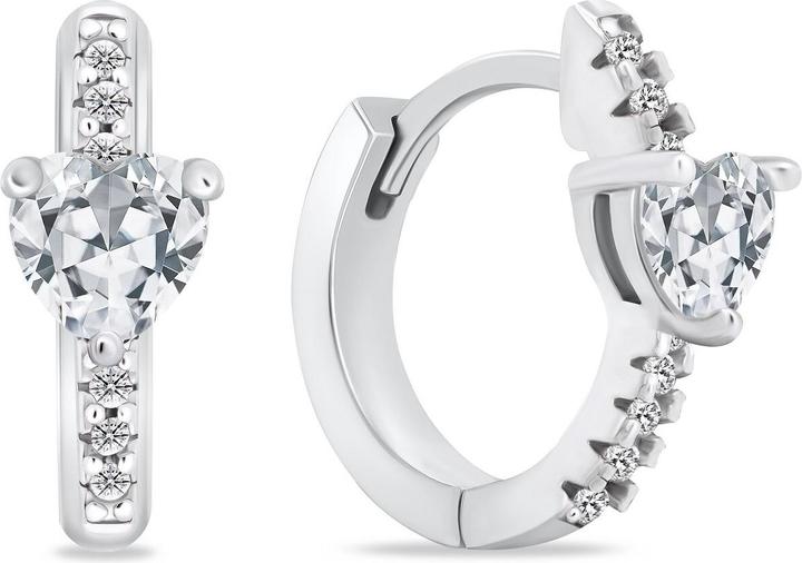 Produktbild Brilio Silver - Delicate silver hoop earrings EA949W (Silber)