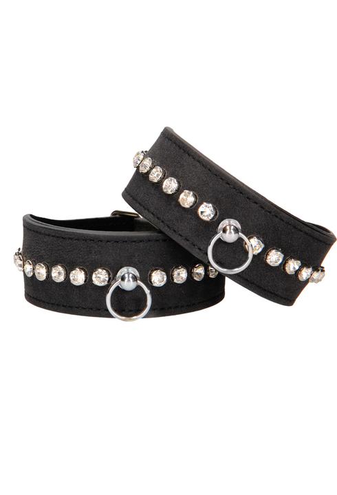 Actual product image Ouch! Diamond Studded Wrist Cuffs