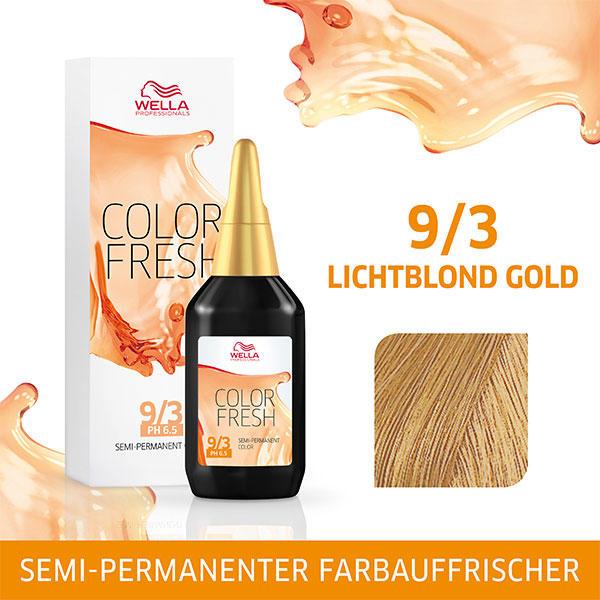 Image du produit Wella Color Fresh Acid (9/3 blond clair or blond clair)