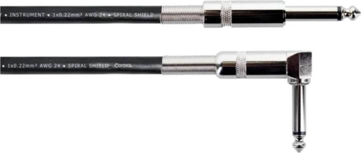 Cordial EI 6 PR Instrumenten Anschlusskabel (1x Klinkenstecker 6.3 mm (mono) - 1 (1.50 m, 6.3mm Klinke (Jack))