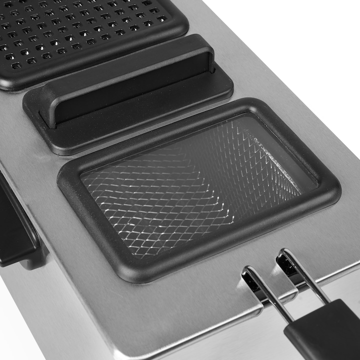Image du produit Tristar FR-6947 Deep Fryer PRO, Noir/acier inoxydable (Prise UE)