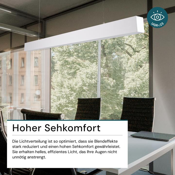 Image du produit Luxula Lampe de comptoir LED, 120 cm, blanche (4000 lm)