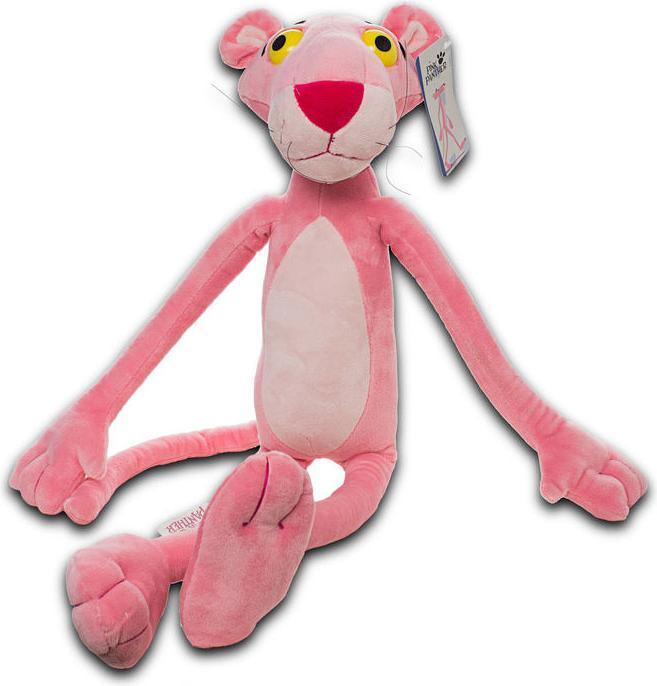 Actual product image Tinisu Pink Panther cuddly toy - 30 cm The Pink Panther soft toy stuffed animal (30 cm)