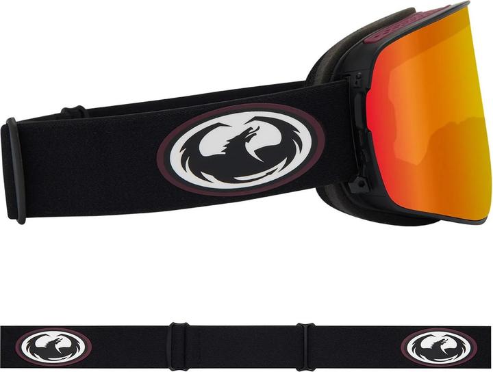 Produktbild Dragon Goggles NFX2 - Old Skool / Gläser - rotes Ion + Rose