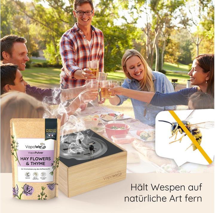 Actual product image Vapowesp Substitute herbs hay flowers & thyme, 100 g