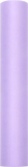 Actual product image Partydeco Tulle Plain, lilac, 0.3 x 9m (1 pkt / 1 pc.)
