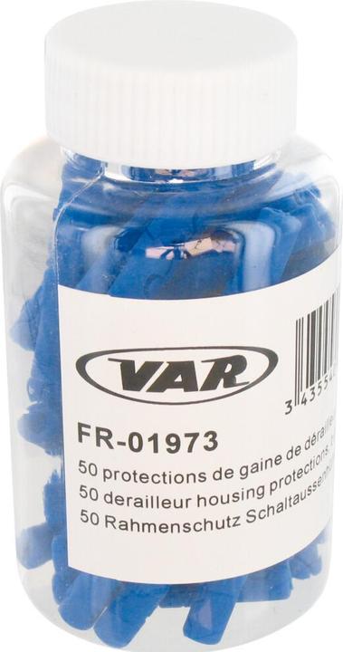 Productafbeelding VAR Framebescherming 4mm Blauw (50) Voor Buitenkoffers (Spatbord onderbuis)