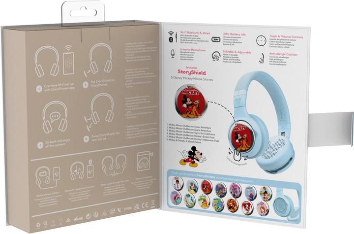 Immagine prodotto Onanoff Kopfhörer + 2 Disney StoryShields