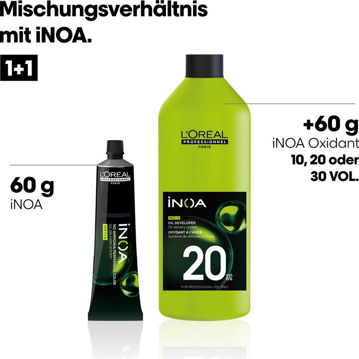 Actual product image L'Oréal Professionnel L'Oral Professionnel Inoa Boosters Green 60ml Hair Color Booster (Green)