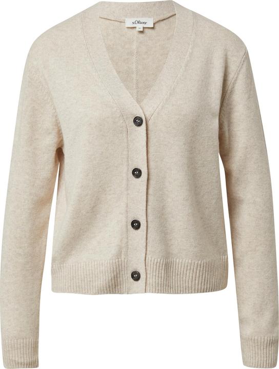 Produktbild s.Oliver Strickjacke Strick-Cardigan aus Wollmix (36)