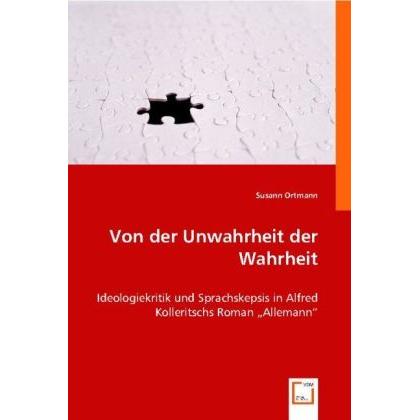 Von der Unwahrheit der Wahrheit, Fachbücher von Susann Ortmann