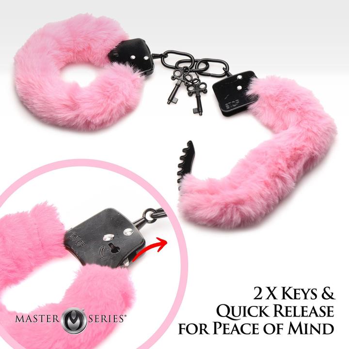Produktbild Master Series Cuffed in Fur - Furry Handcuffs