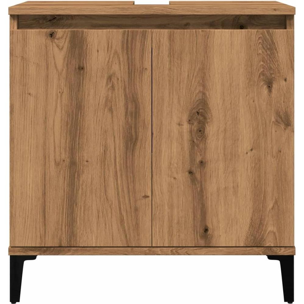 VidaXL, Waschbeckenunterschrank, Unterschrank (58 x 33 x 60 cm)