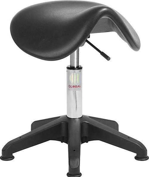 Actual product image Global Stole Swivel stool, with floor glides, height adjustment range 490 - 620 mm. (42 - 55 cm)