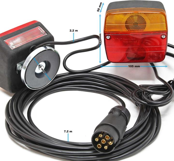 Produktbild Wiltec Anhänger Rückleuchten