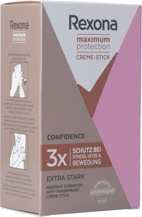 Rexona Maximum Protection Confidence (Crème, 45 ml)